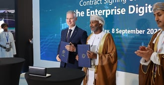Kongsberg Digital and PDO contract signing