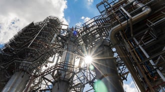 Refinery and storage facilities of oil and petroleum products.